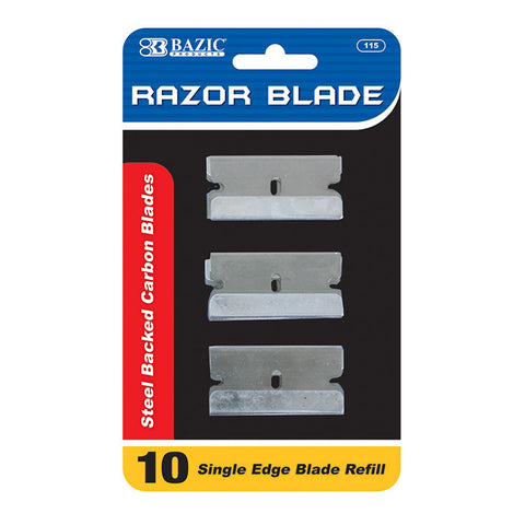 BAZIC Razor Replacement Blade (10/Pack)