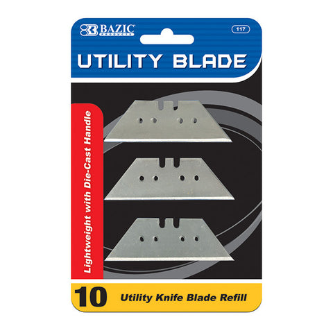 BAZIC Utility Knife Replacement Blade (10/Pack)