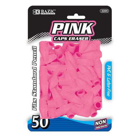 BAZIC Pink Eraser Top (50/Pack)