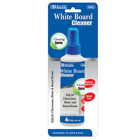 BAZIC 4 Oz. White Board Cleaner