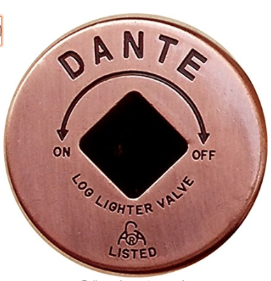 Antique Copper Floor Plate for Dante Globe Valve