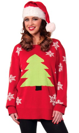 Forum Novelties Adult All Wrapped Up Ugly Christmas Sweater