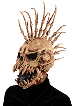 Forum Novelties Men's Sinister Fin Skull Adult Costume Mask